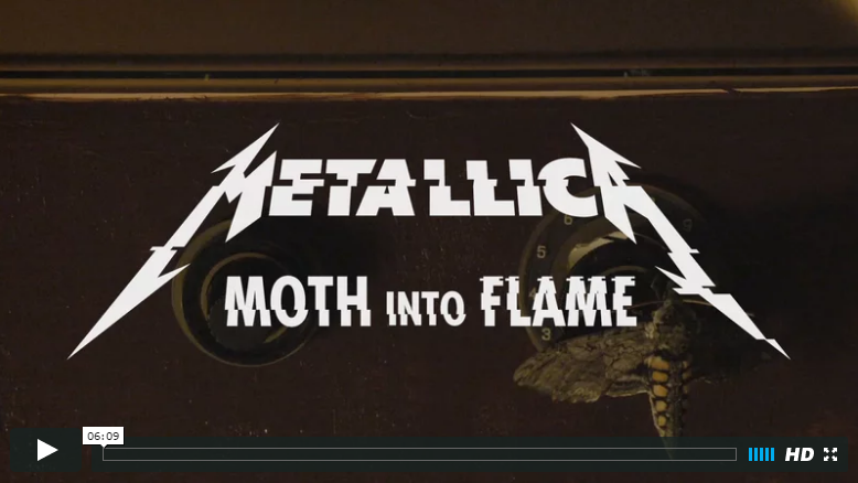 Track Two – Moth Into Flame   Metallica